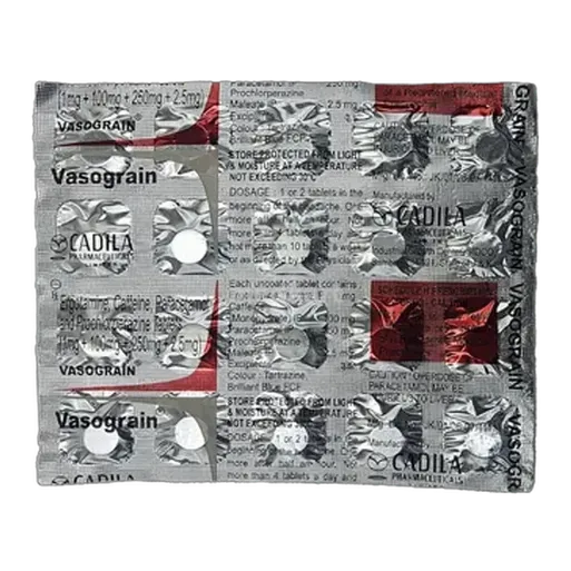 vasograin tablet 20's